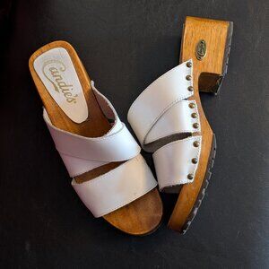 Vintage Candie's Leather Studded Sandals